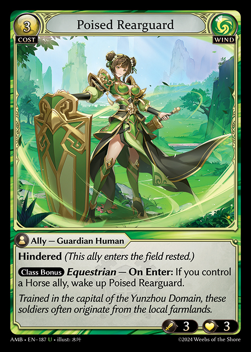 Top 3 User: Poised Rearguard