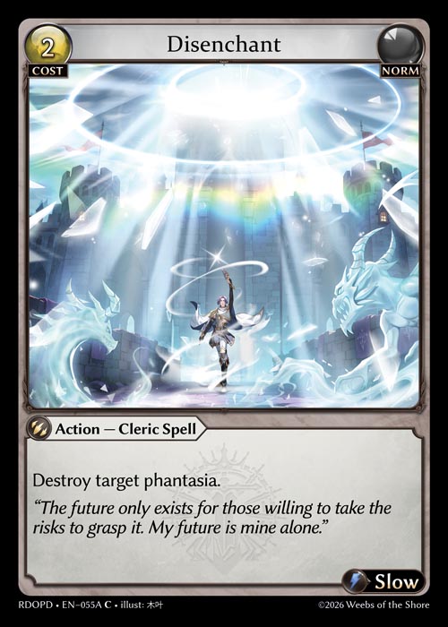 First Play: Disenchant