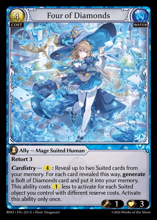 First Play: Four of Diamonds