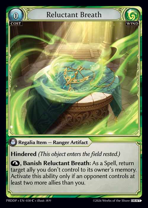 Reluctant Breath