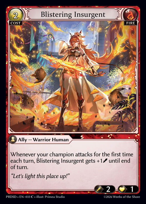 Blistering Insurgent