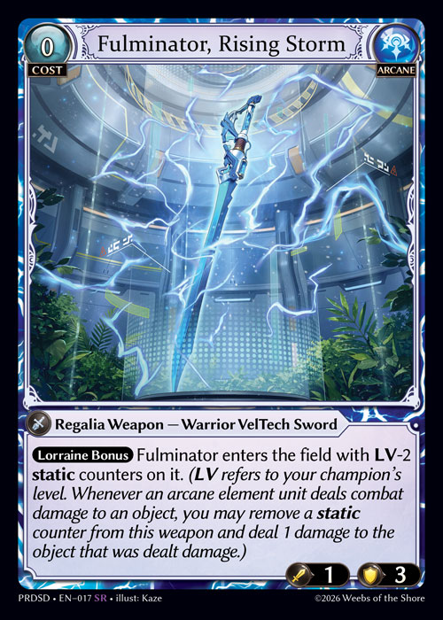 Fulminator, Rising Storm
