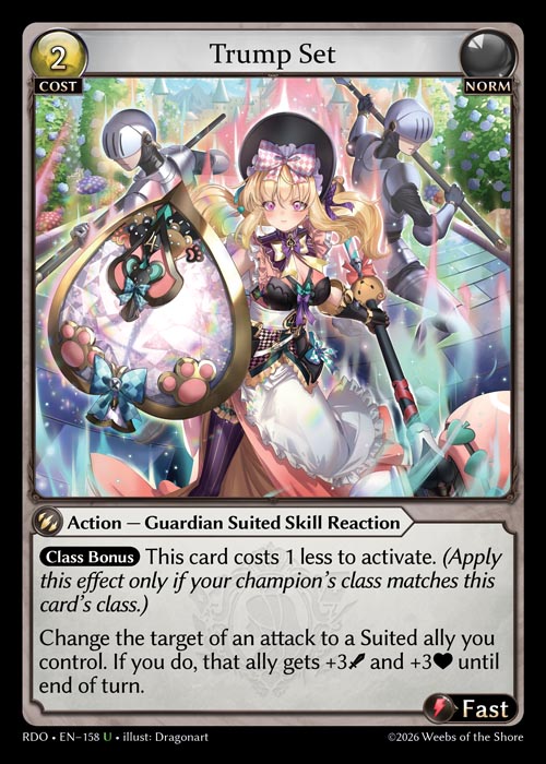 Trump Set - Radiant Origins Grand Archive spoiler