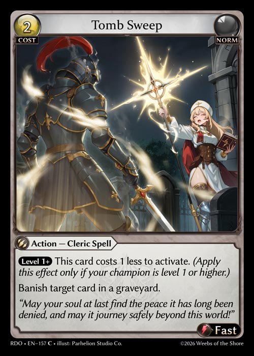 Tomb Sweep