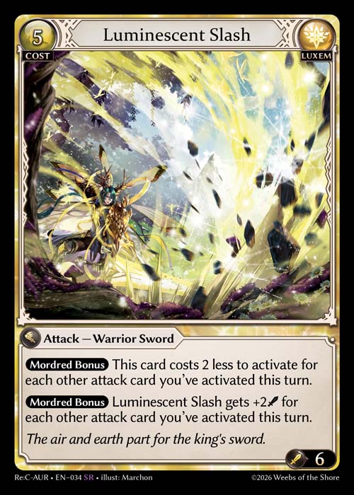 Luminescent Slash
