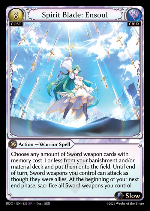 Spirit Blade: Ensoul