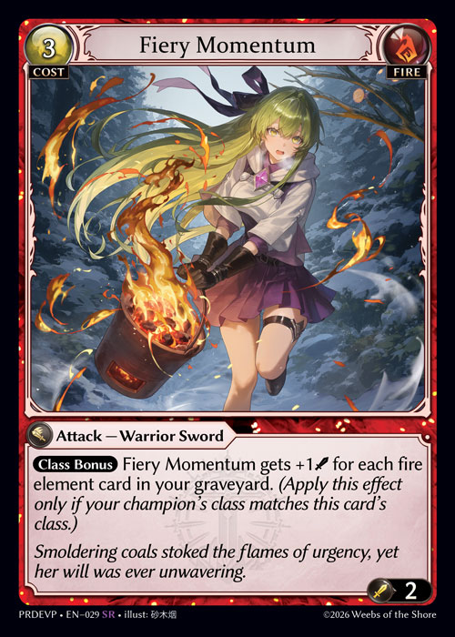 Fiery Momentum