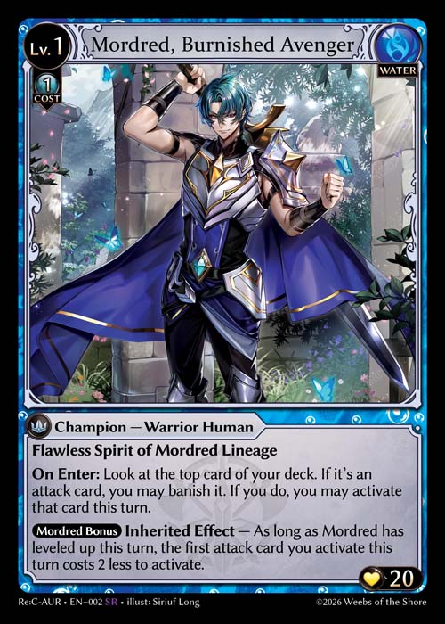 Mordred, Burnished Avenger