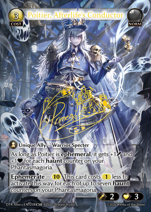Poitier, Afterlife's Conductor 254 de Distorted Reflections Alter Edition