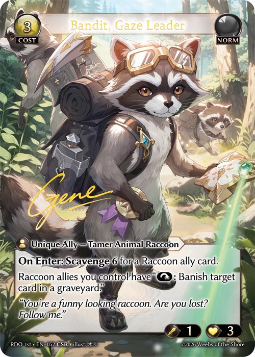 Bandit, Gaze Leader