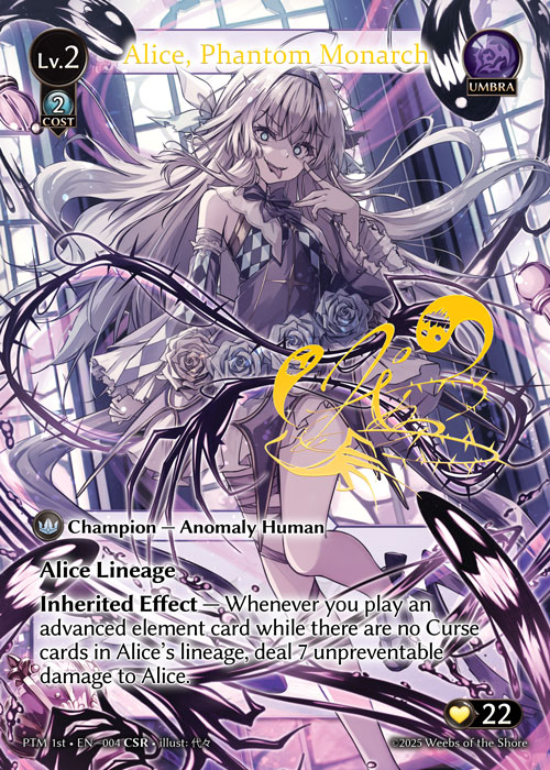 Alice, Phantom Monarch