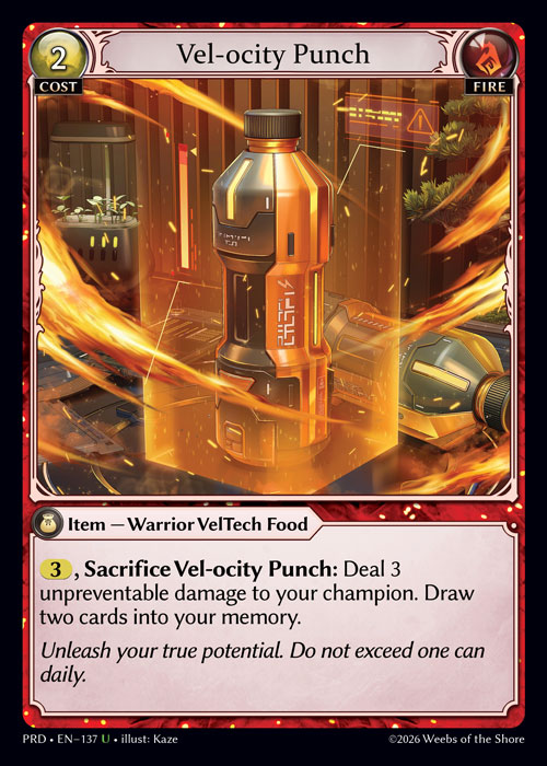 Vel-Ocity Punch