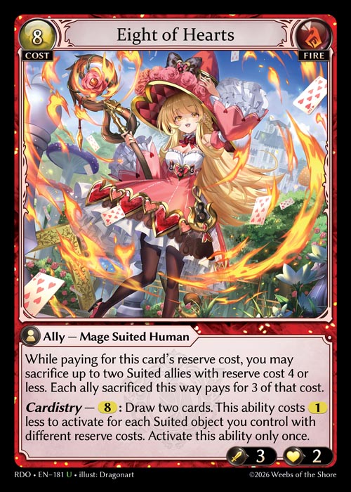 Eight of Hearts