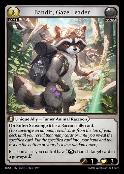 Bandit, Gaze Leader