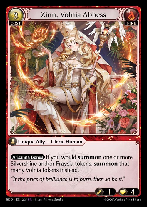 Zinn, Volnia Abbess