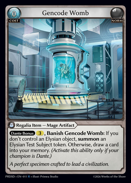 Gencode Womb