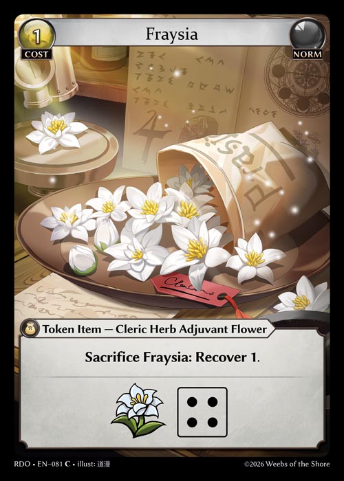 Fraysia - Radiant Origins Grand Archive spoiler