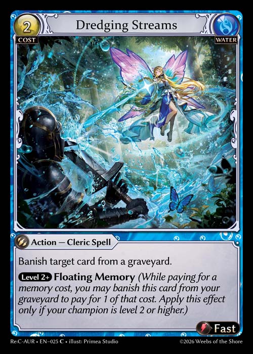 Dredging Streams - Re:Collection Aurelian Regent Grand Archive spoiler