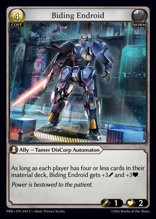 Biding Endroid
