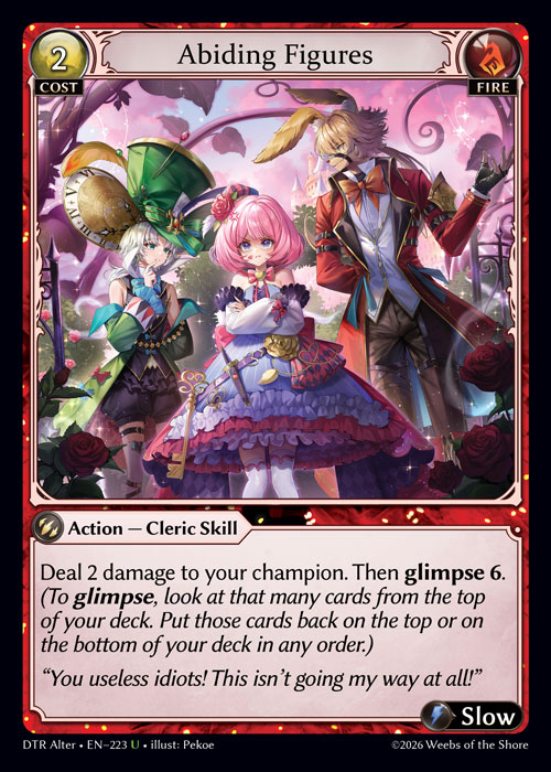 Abiding Figures 223 de Distorted Reflections Alter Edition