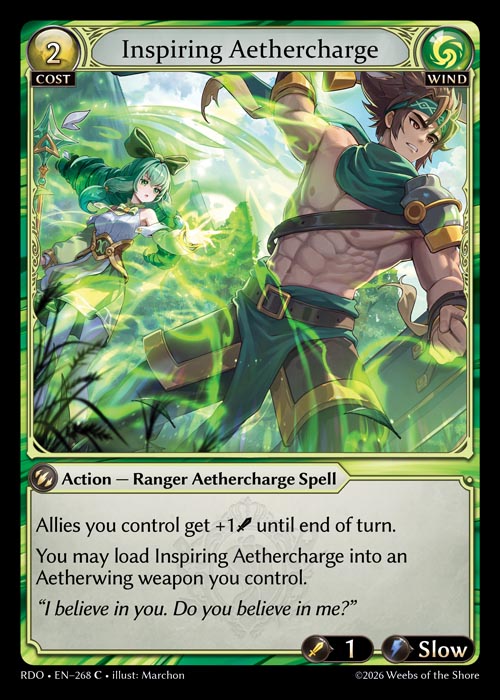 Inspiring Aethercharge