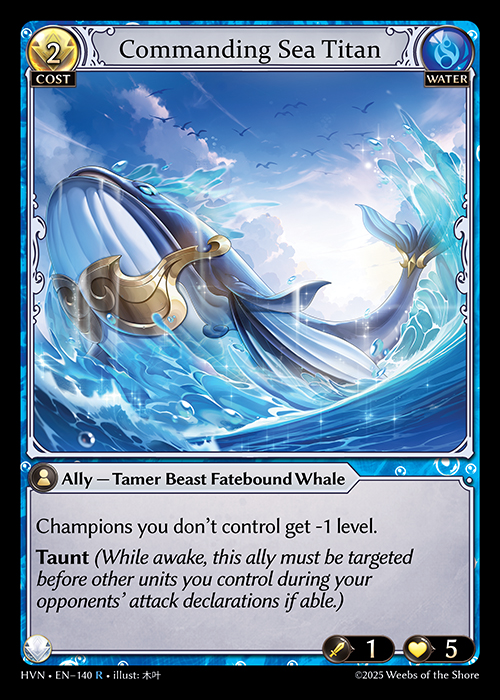 Commanding Sea Titan