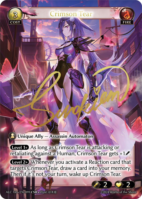 Crimson Tear (Alchemical Revolution First Edition) - Index