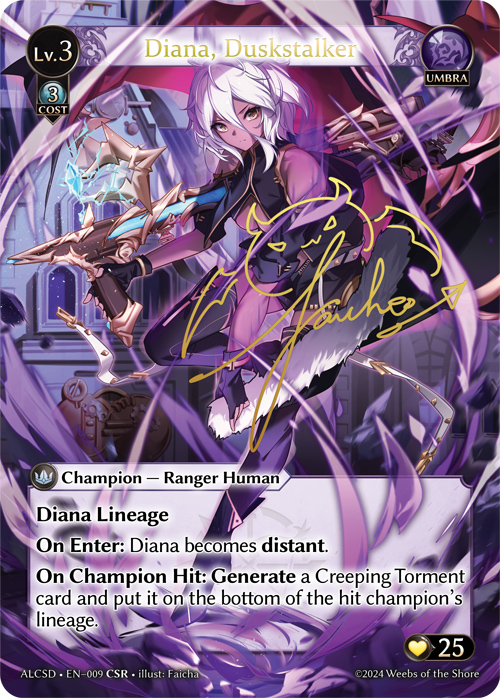 Diana, Duskstalker (Alchemical Revolution Starter Decks Diana, Duskstalker (Alchemical Revolution Starter Decks