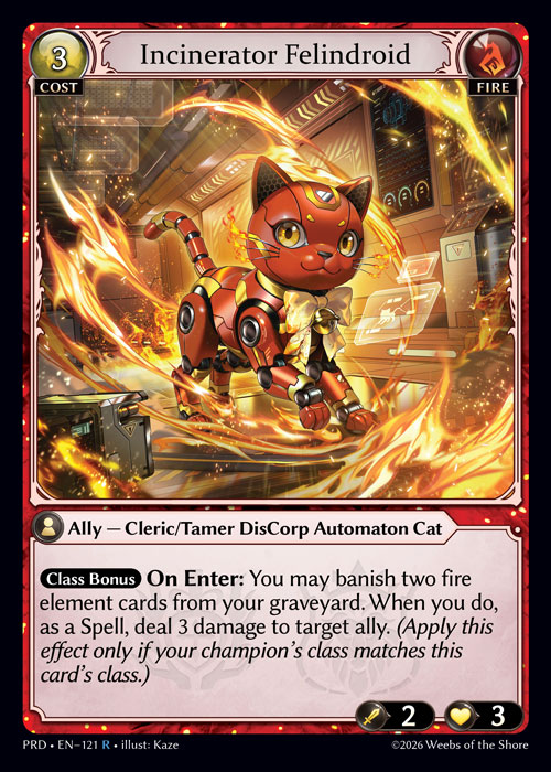 Incinerator Felindroid