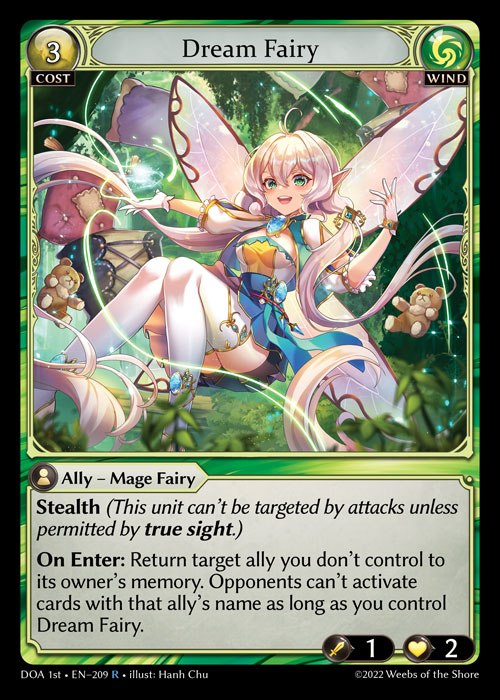 Grand Archive TCG Dream Fairy DOA 1st Edition Foil PSA 10 | eBay