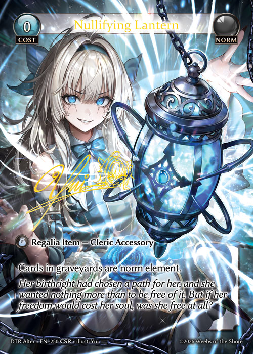Nullifying Lantern 250 de Distorted Reflections Alter Edition