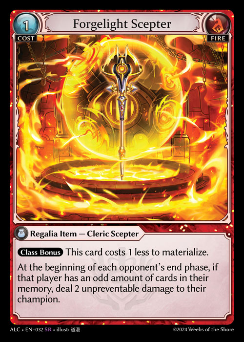 Scepter of Awakening - Abyssal Heaven - Grand Archive TCG
