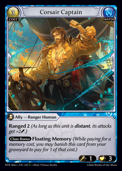 Corsair Captain 232 de Distorted Reflections Alter Edition