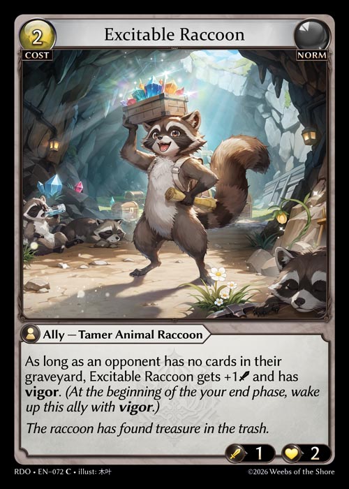 Excitable Raccoon