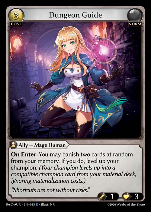 Dungeon Guide - Re:Collection Aurelian Regent Grand Archive spoiler