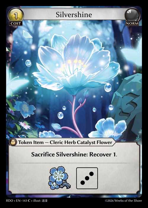 Silvershine - Radiant Origins Grand Archive spoiler