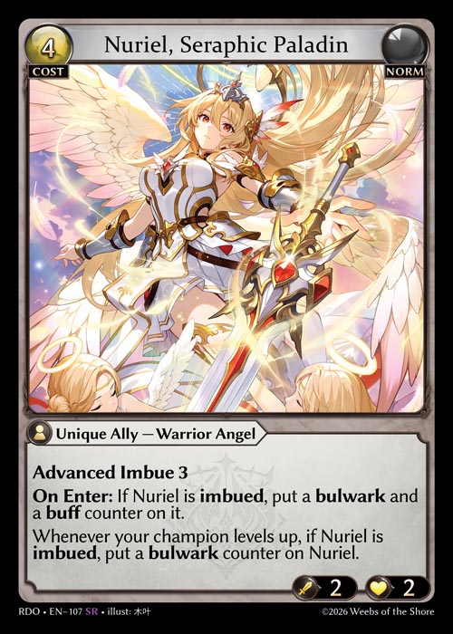 Nuriel, Seraphic Paladin