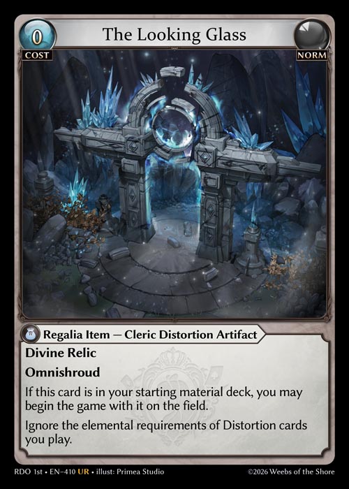The Looking Glass - Radiant Origins First Edition Grand Archive spoiler