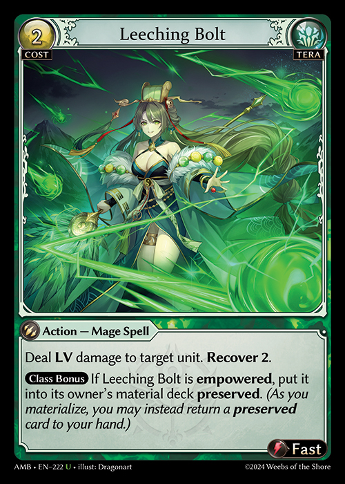 First Play: Leeching Bolt