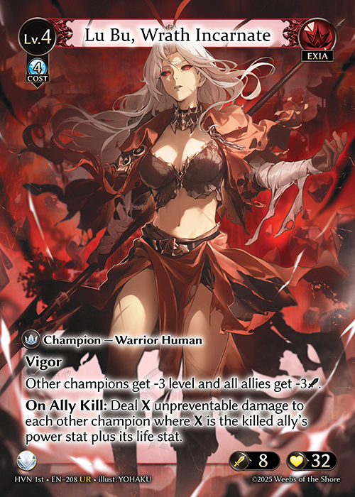 Lu Bu, Wrath Incarnate