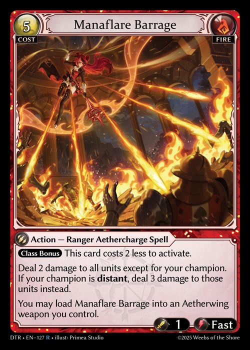Manaflare Barrage