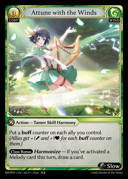 Attune with the Winds