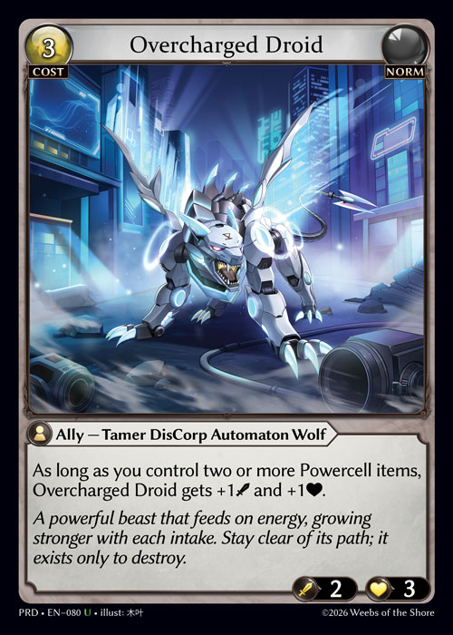 Overcharged Droid