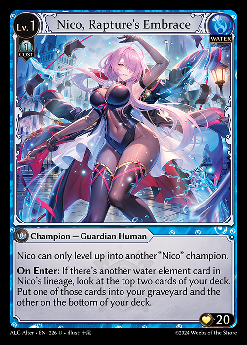 Nico, Rapture's Embrace(CSR) | EVO_TCG Store