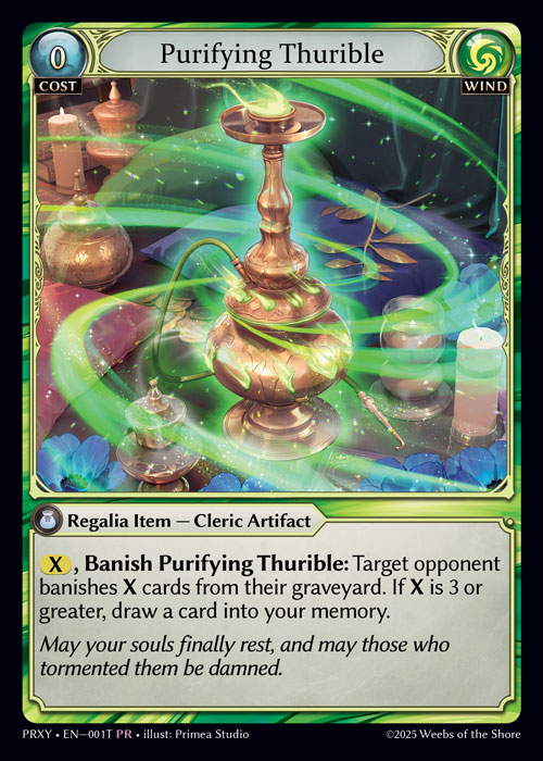 Purifying Thurible