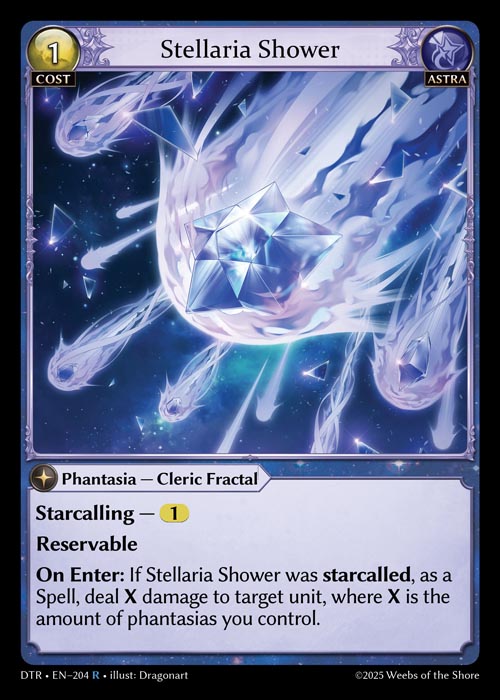 Top 7 User: Stellaria Shower