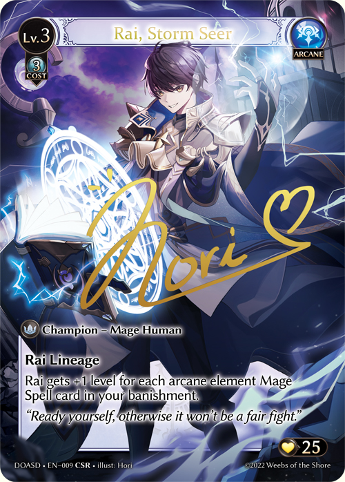 Rai, Storm Seer (Dawn of Ashes Starter Decks) - Index