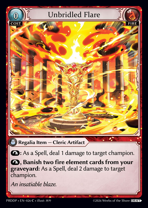 Unbridled Flare