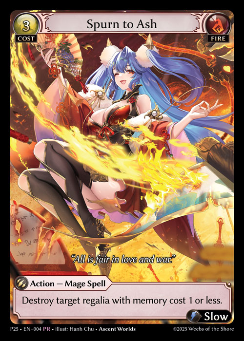 その他 Grand Archive TCG CPR Spurn to Ash P25 その他 Grand Archive TCG CPR Spurn to Ash P25 Grand Archive
