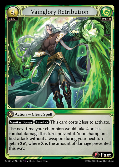 Vainglory Retribution - Index - Grand Archive Card Database